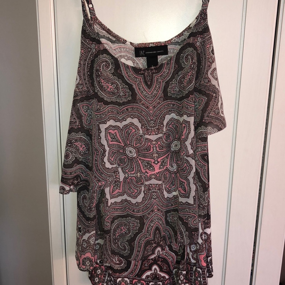 Patterned tank top